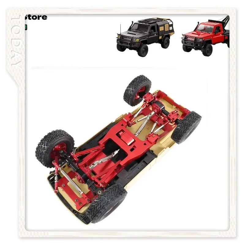 

Комплект для модернизации Mn82 Lc79 Rc Crawler: алюминиевая задняя ось, 4-звенные рычаги подвески, крепления, аксессуары для модификации