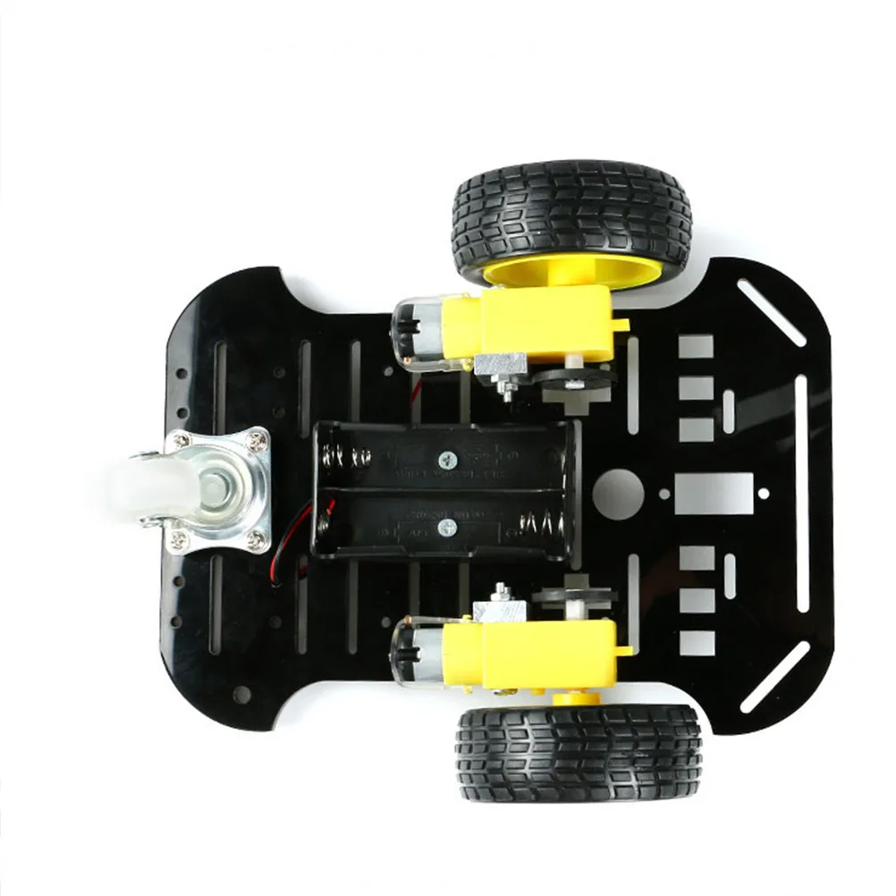 1 set Motoriduttore 3V-6V Piccolo Doppio Albero Giallo per Robot Fai da Te Auto Giocattoli Serrature Elettroniche Strumenti Attrezzature Medicinali