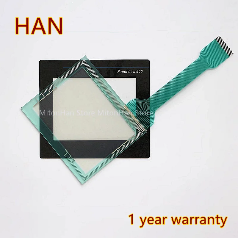 

PanelView 600 2711-T6C10L1 2711-T6C15L1 Touch Panel Screen Digitizer Protective Film Overlay