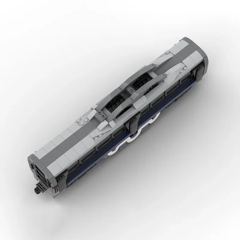 Moc Building Blocks FFVIII Treno Intercontinentale Locomotiva Modello Tecnologia Ferrovia Modulare Regalo Costruzione di Montaggio Giocattoli