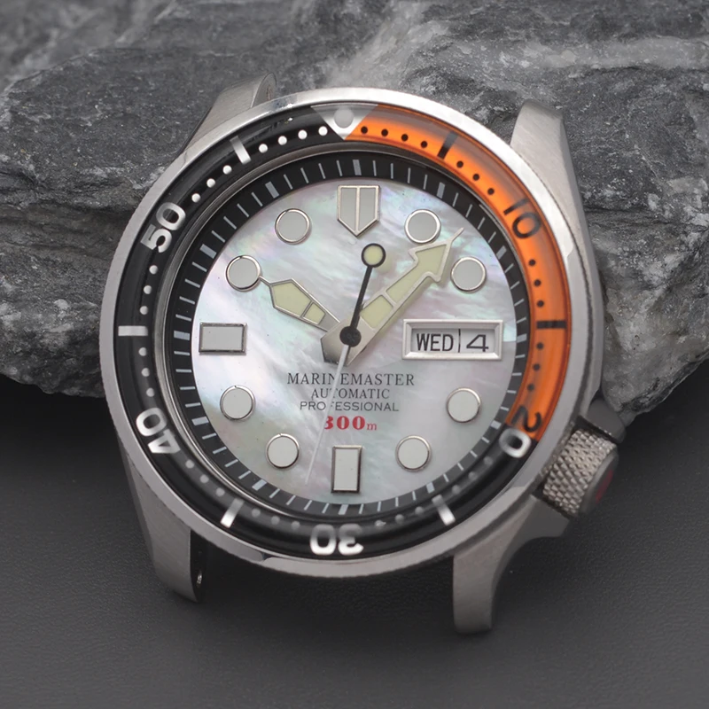 NH35 Mechanical Wristwatch install NH35 NH36 Japan Automatic Movement Sapphire Glass 20ATM waterproof SKX007 SRPD Style Watch