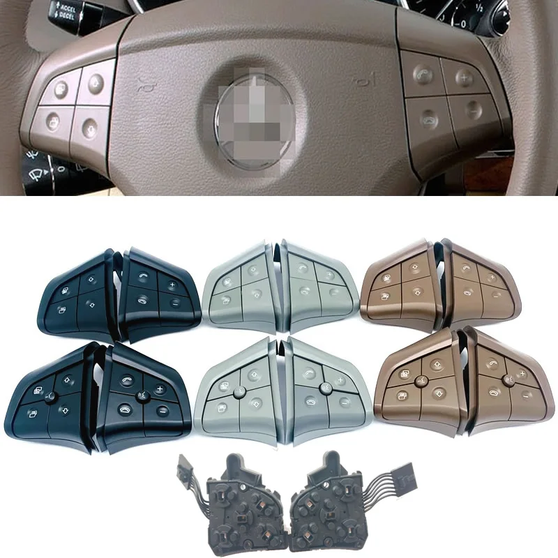 

For Mercedes W164 W245 W251 Steering Wheel Switch Control Buttons Car Multi-function Switch Buttons For Benz GL ML R B Class