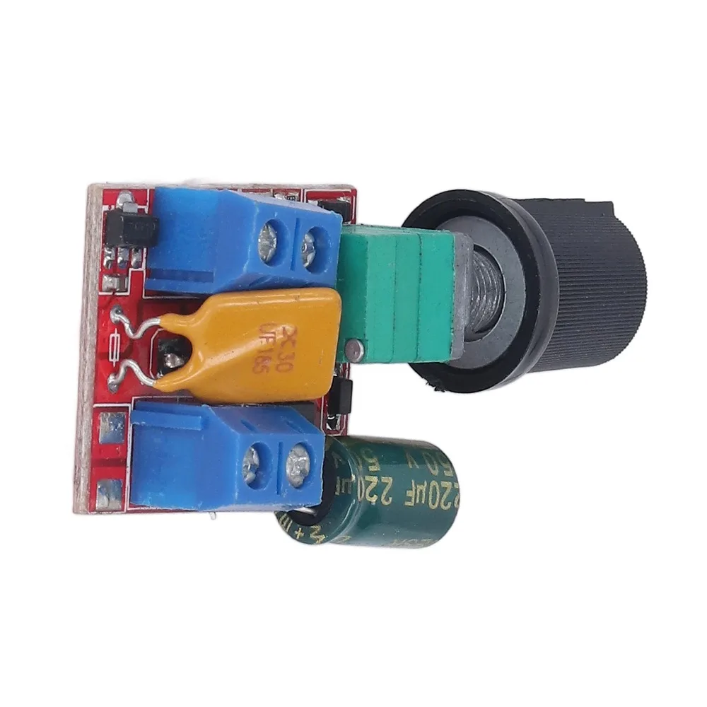 3pcs 3V-35V Motor Speed Controller 5A 90W 1% to 100% Duty Cycle PWM Controller Speed Control Switch Self Recovery Fuse