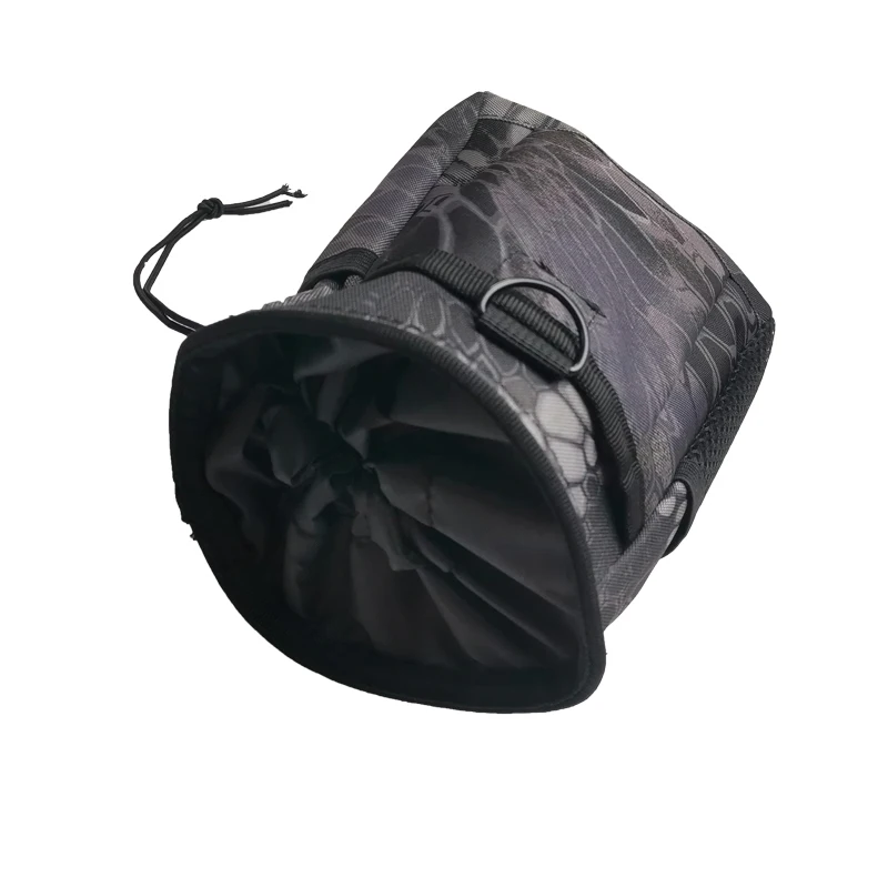 

Outdoor Tactical Airsoft Molle Hunting Rifle Pouch Ammo Pouch Gun Magazine Multicam Camo Dump Drop Reloader Paintball Pouch Bag