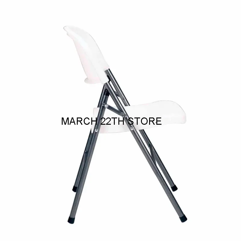 Premium Resin Folding Chair Dining Room White Modern Designer Dining Chairs Unique Single Meubles De Salon Household Essentials