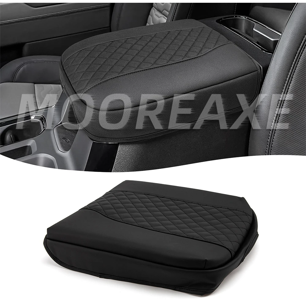 Center Console Cover for Chevy Silverado GMC Sierra 1500 2019-2025 Tahoe Suburban Yukon 2021-2025 Car Armrest Protector