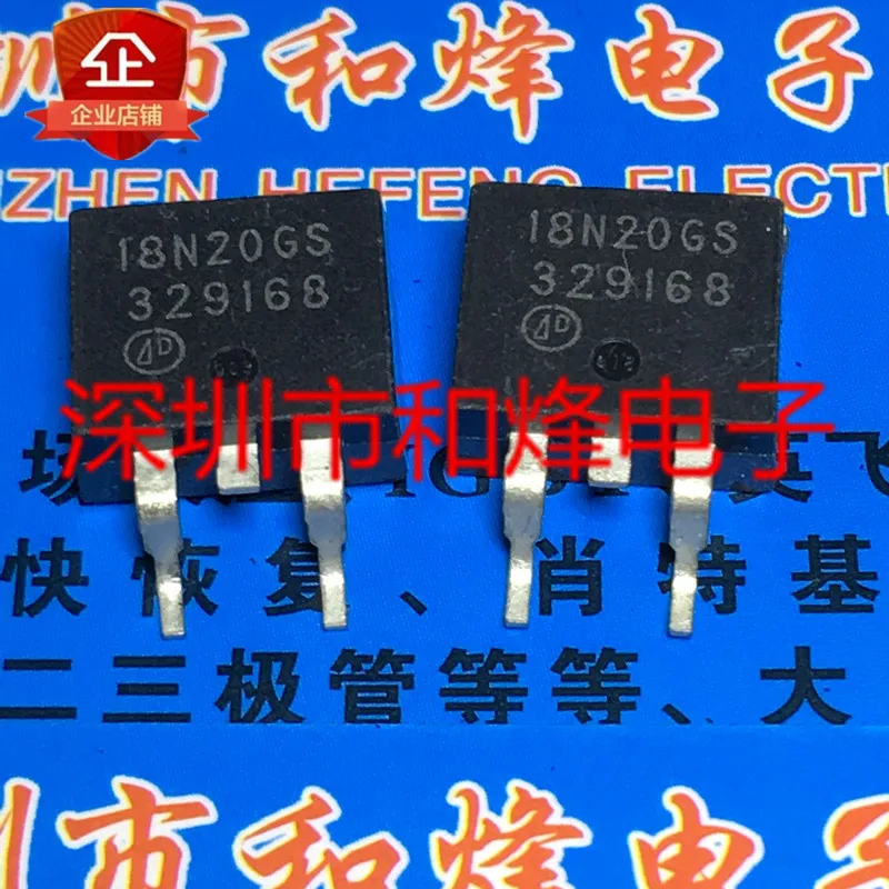 5 pieces 18N20GS AP18N20GS  TO-263 200V 18A