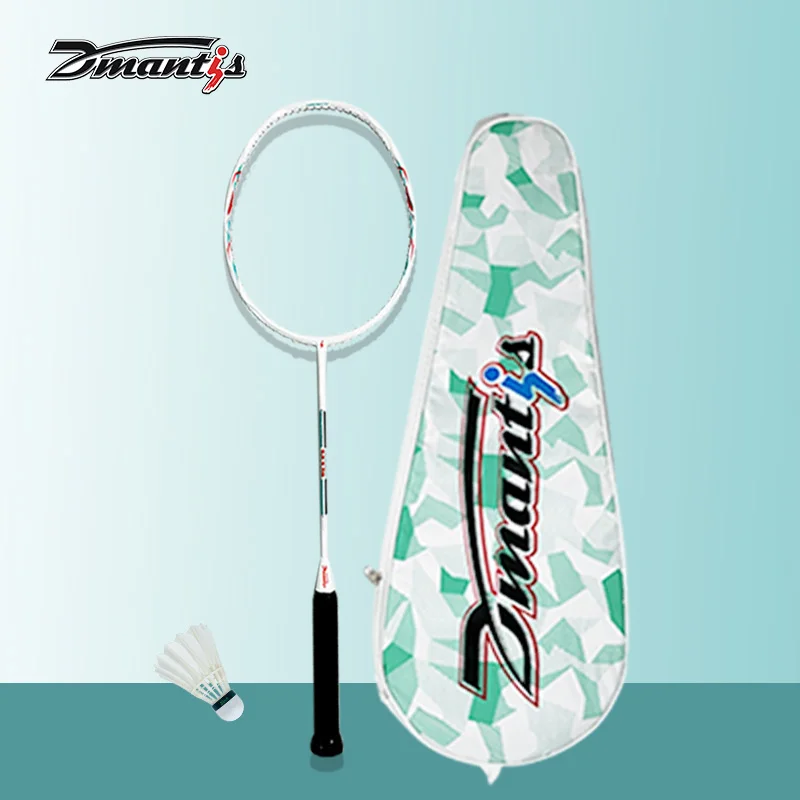 Badminton Racket Full Carbon Fiber Badminton Racket for Outdoor and Indoor Practice