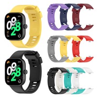 Silicone Watchband For Redmi Watch 5 Strap Accessories Replacement Correa Wristband For Xiaomi Redmi Watch 4 Smart Bracelet Belt