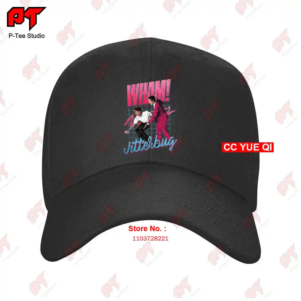 Wham George Michael Andrew Ridgeley Musical Duo Band Baseball Caps Truck Cap KWKY