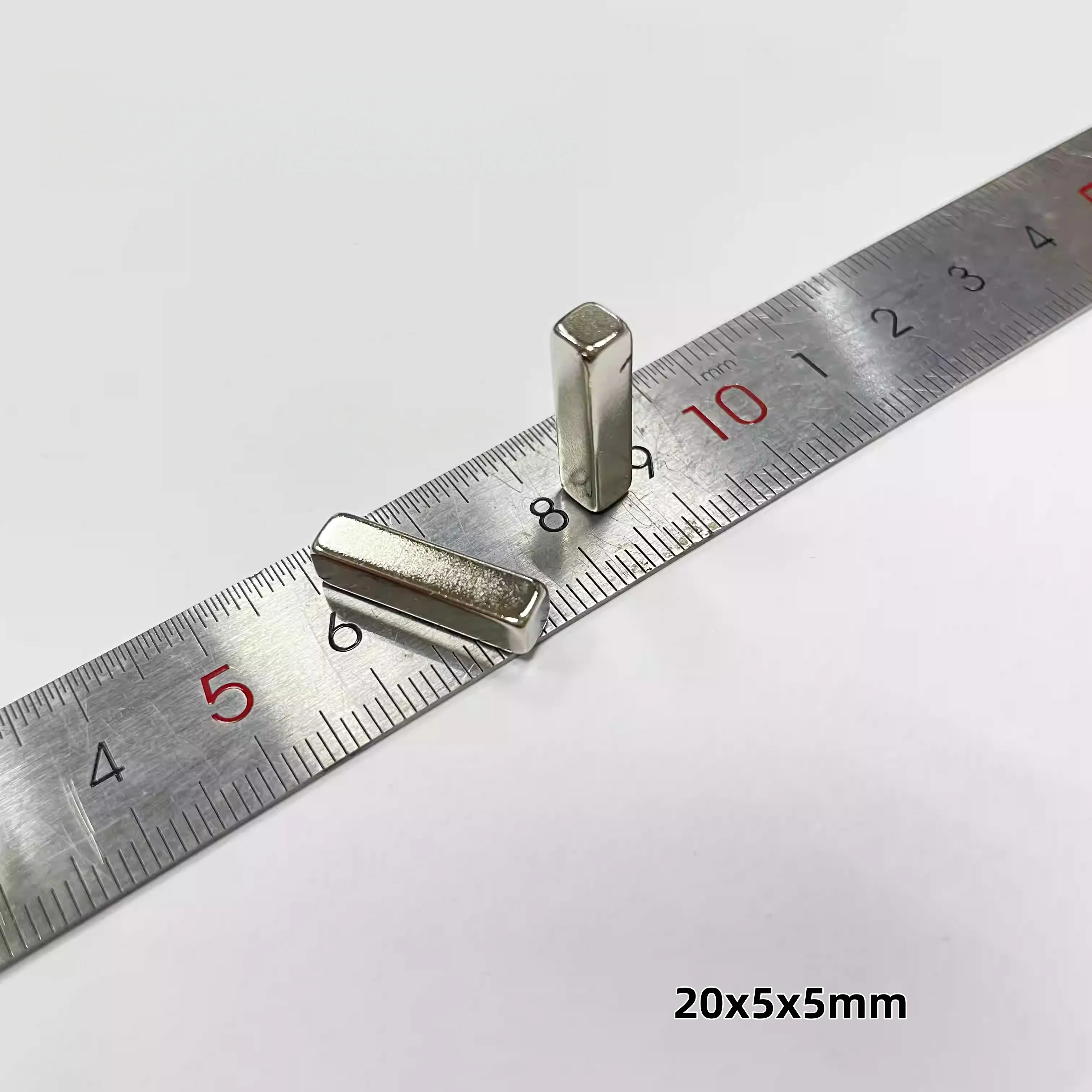 20x5x5mm Square magnets 20mmx5mmx5mm perfect for fridges, organizing office documents, and DIY projects 20x5x5mm