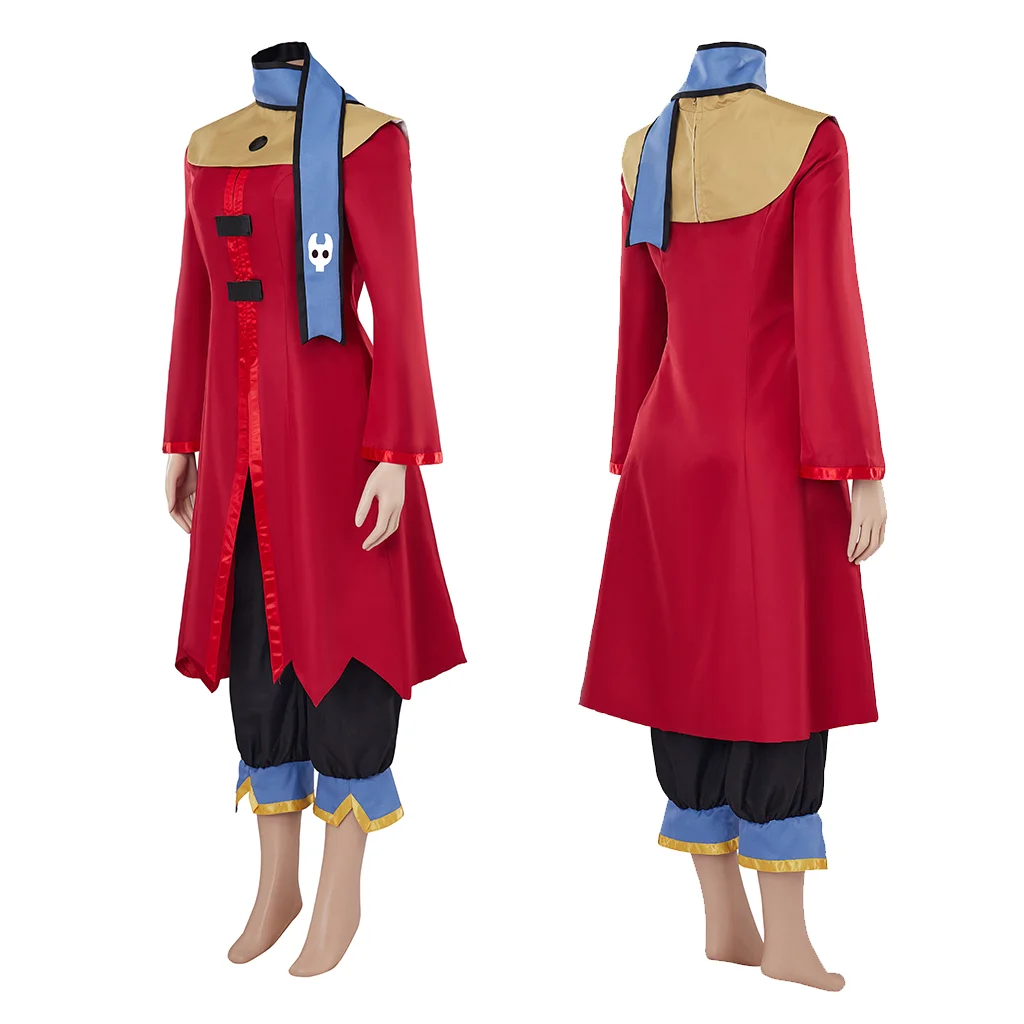 The Owl Costume Eda Clawthorne Cosplay Costume Red Robe Uniform With Pants Halloween Carnival Costume