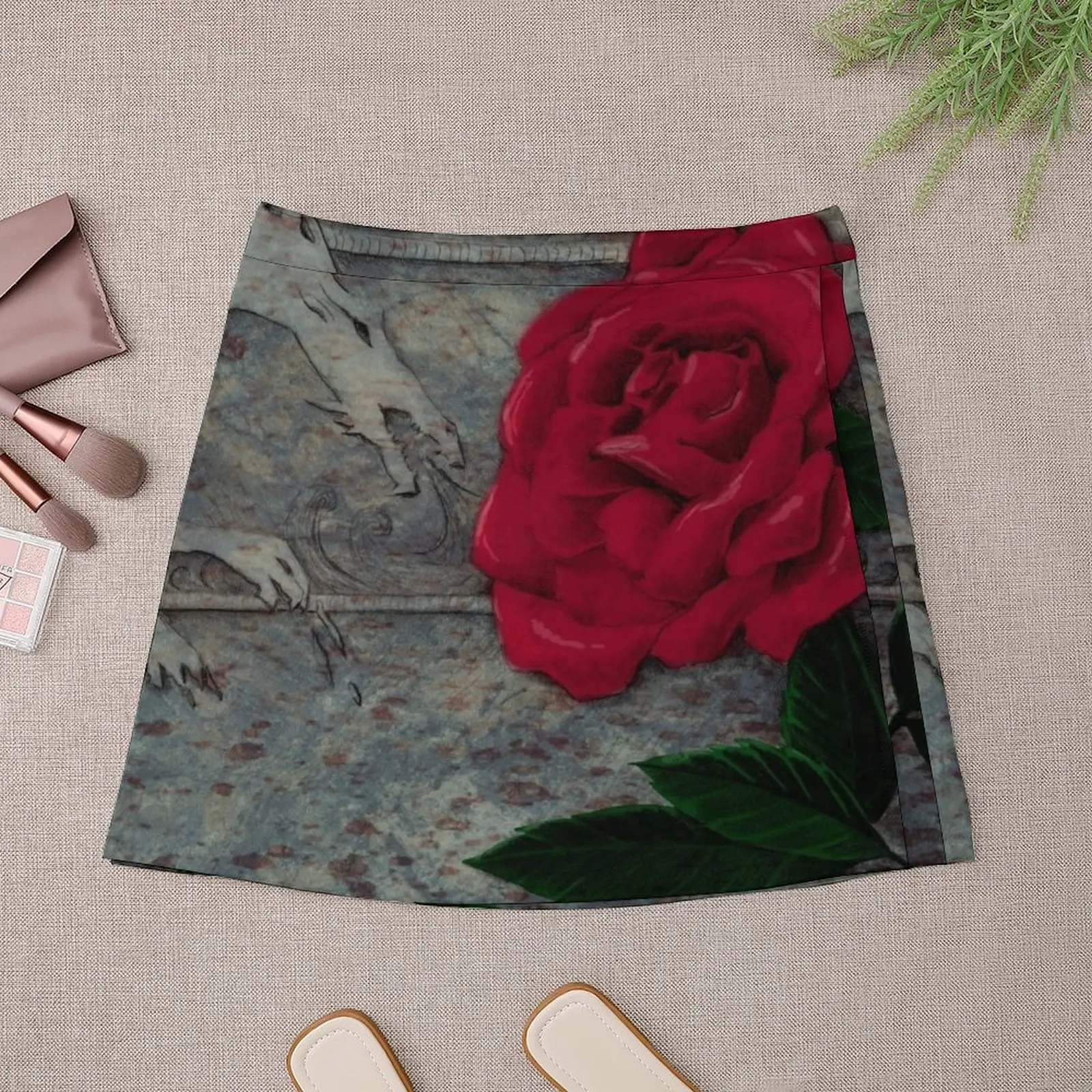 Alistair's Rose Mini Skirt elegant dresses for women korean style Summer women's clothing Mini Skirt