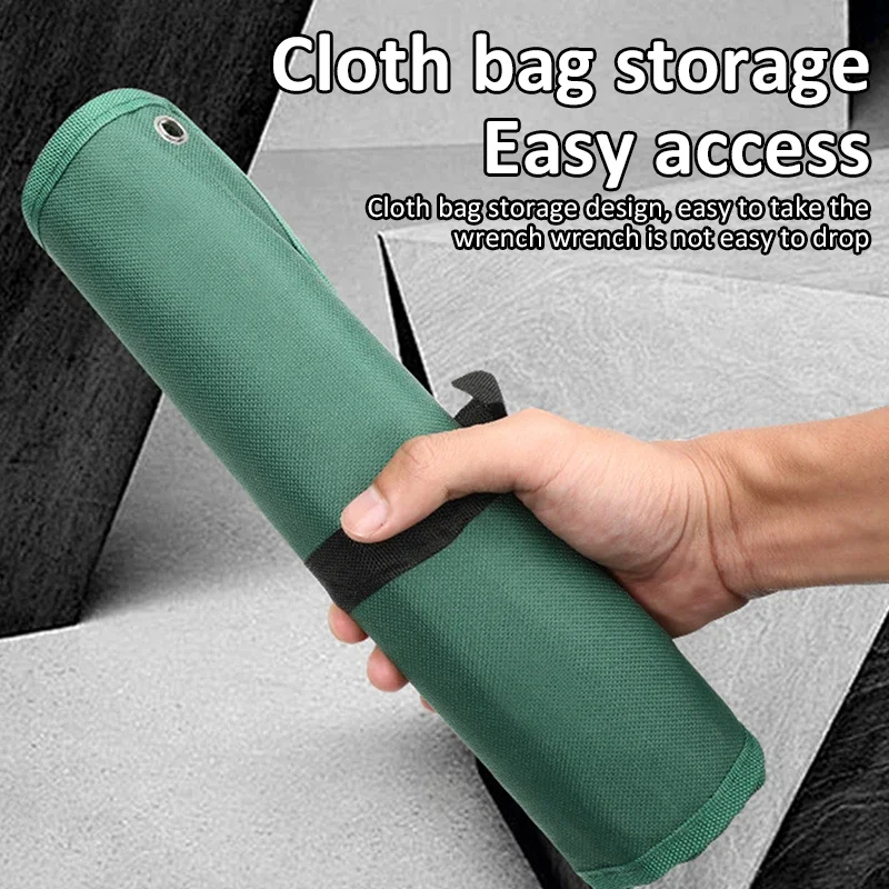 Ultra-thin Open End Wrench Set Combination Wrench Set Plum Wrenches Universal Spanner Dual-purpose Wrench Kit Car Repair Tool