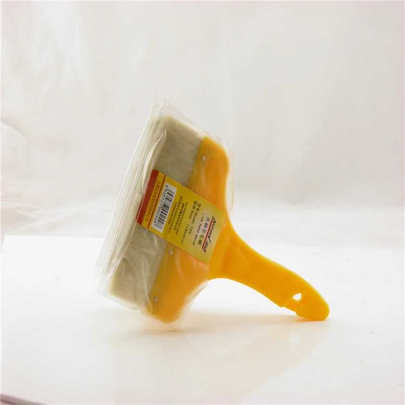 3-5 polegada profesional pincéis de pintura a óleo reutilizáveis cabelo de cabra escova de churrasco limpador de poeira decoração da parede pintor arte ferramentas de desenho