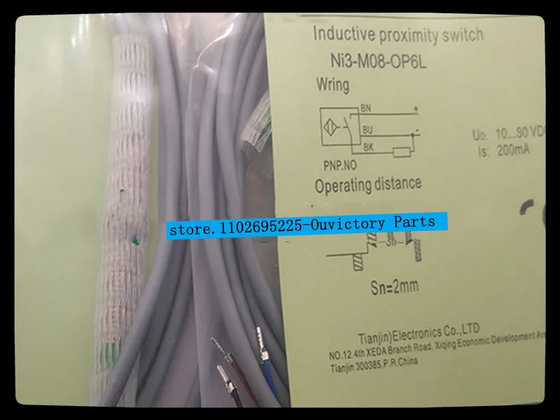 

3PCS New NI3F-M08-ON6L-Q12 NI3F-M08-OP6L NI3F-M08-OP6L-Q12 NI3F-M08-CN6L-Q12 NI3F-M08-CP6L-Q12 proximity switch