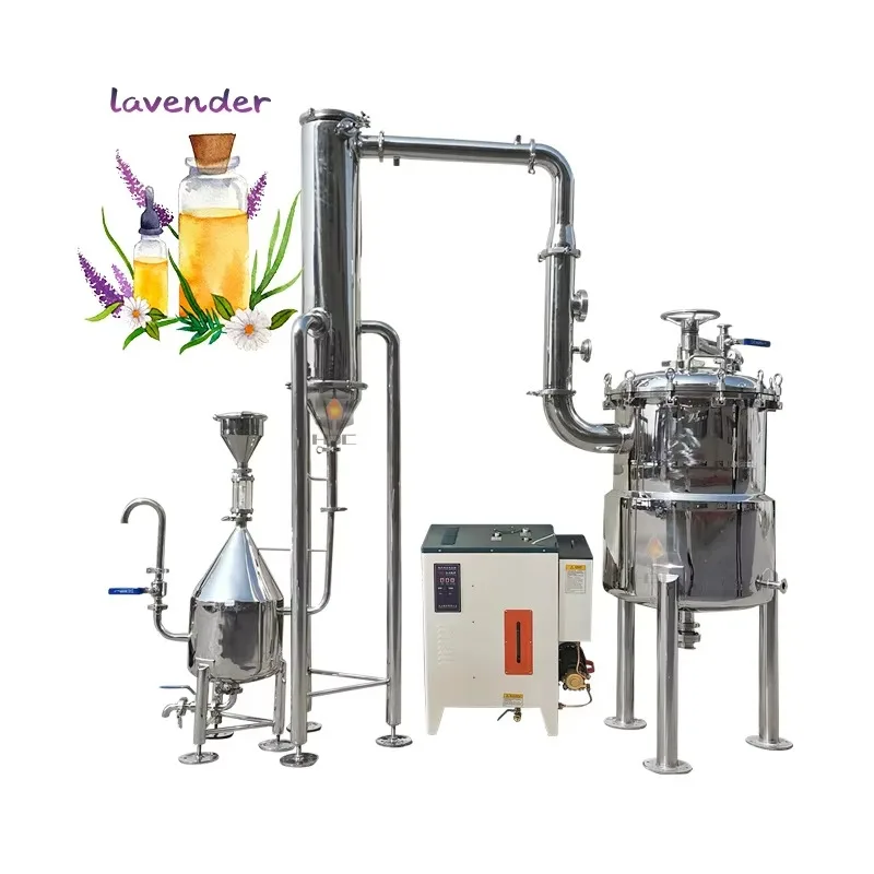 Multifunctional Distillation Machine Customized Efficient Essential Oil Extraction Distiller For Beverage and Wine Production