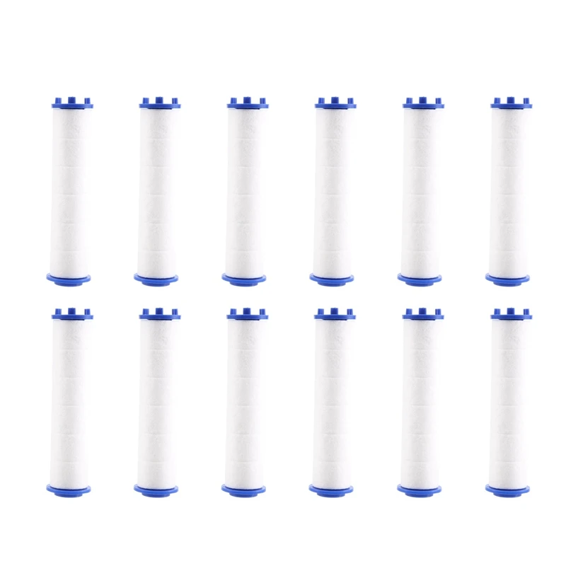 B15C Filter Cartridge For Vortex Shower Head 3.7In Set Of 12 Replacement Filter Cartridge For Detachable Propeller