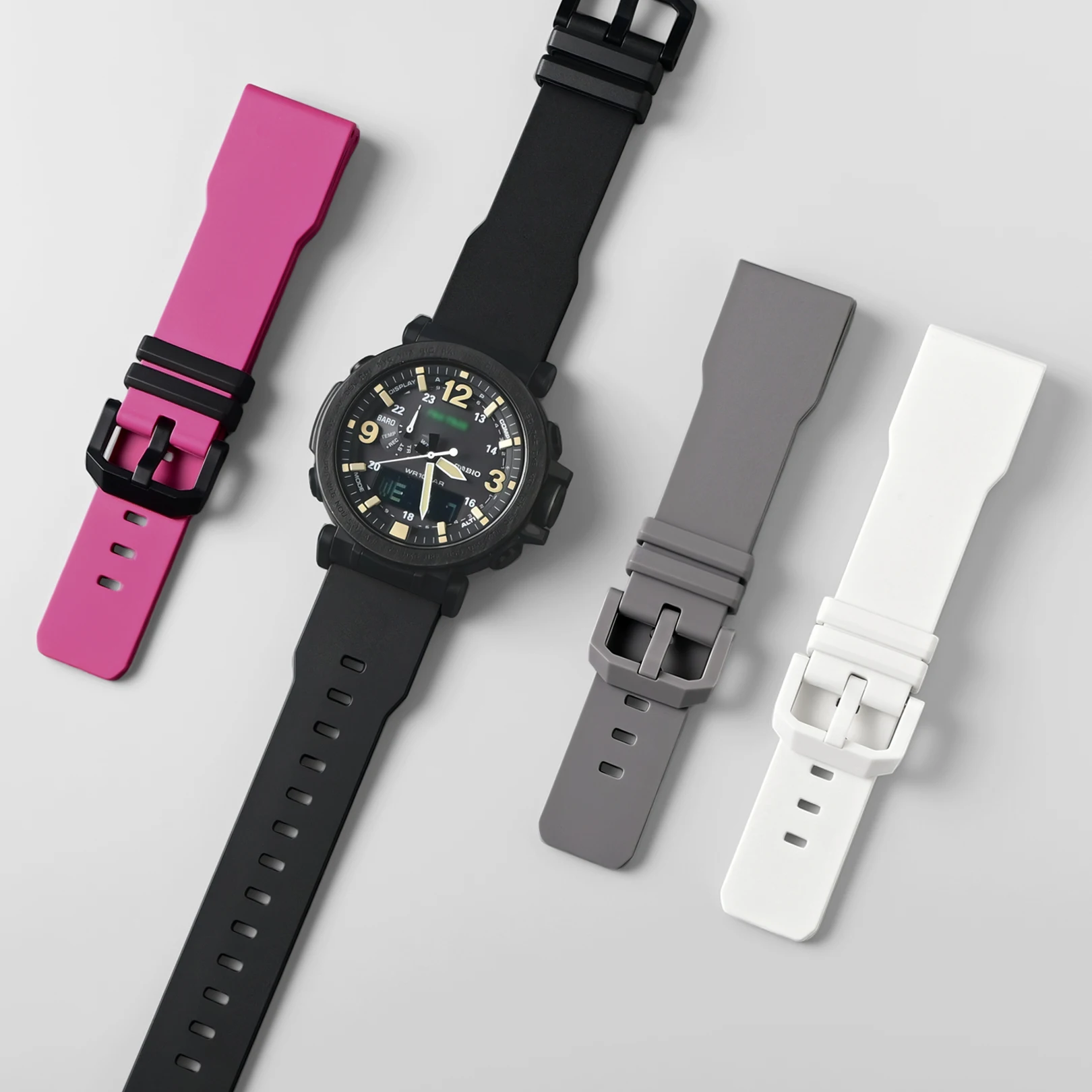 カシオ G-SHOCK GA-2300 時計ストラップ 24 ミリメートルドーパミン