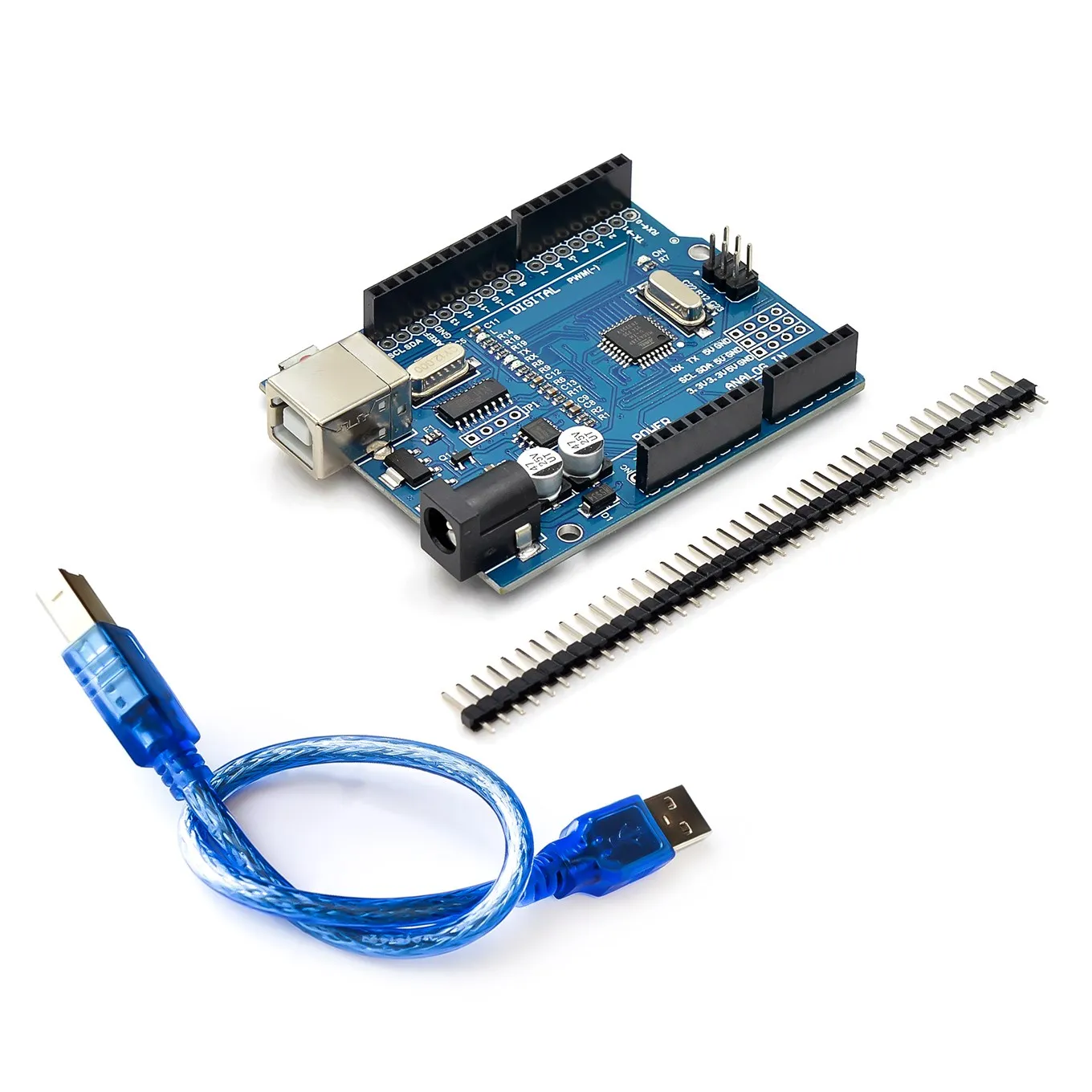 R3 MEGA328P CH340 CH340G ATMEGA16U2+MEGA328P Chip R3 Development board + USB CABLE