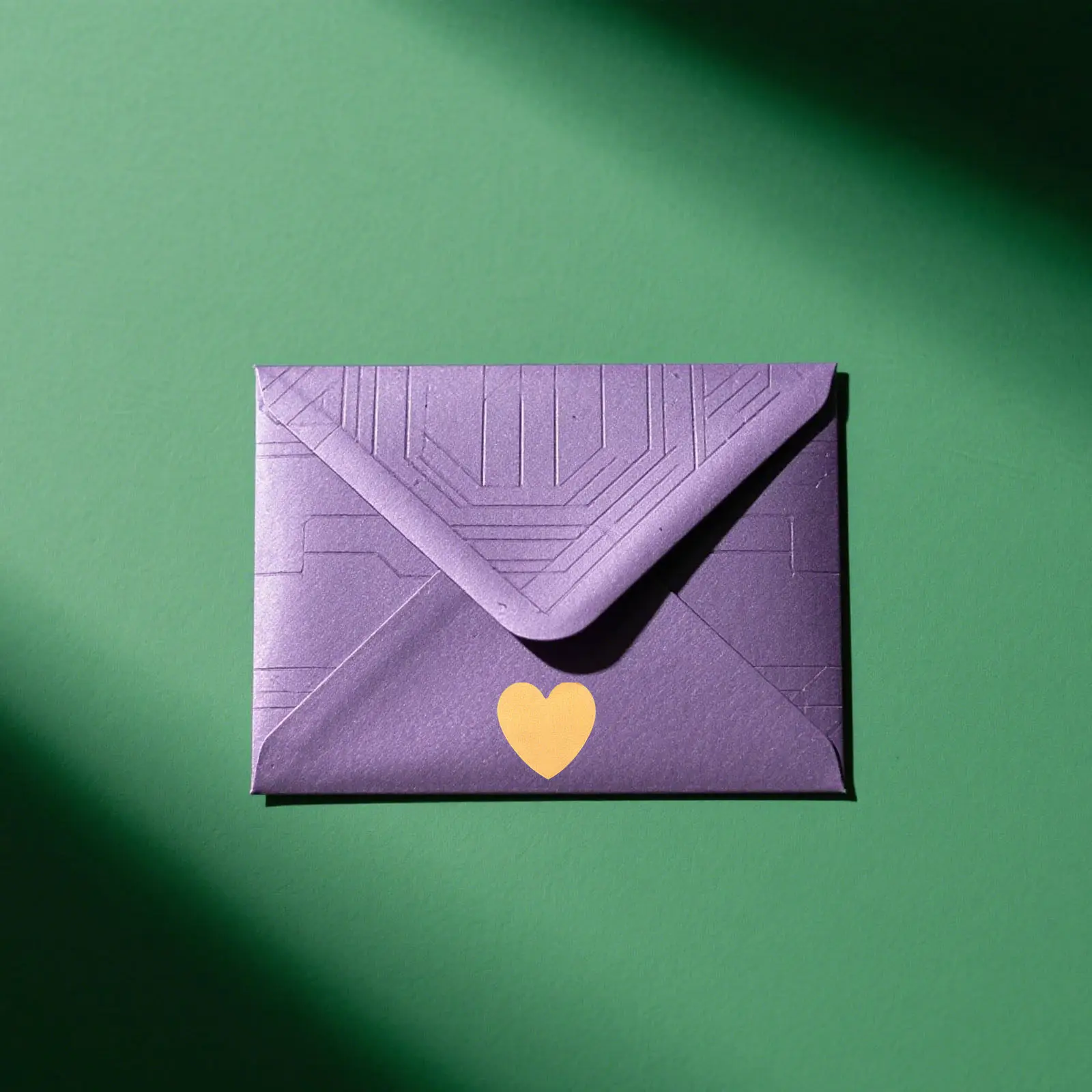 

2Pcs 25Cm Heart Shaped Self Adhesive Stickers Elegant Decorative Seals for Envelopes Boxes Jars Wedding Valentine's Day