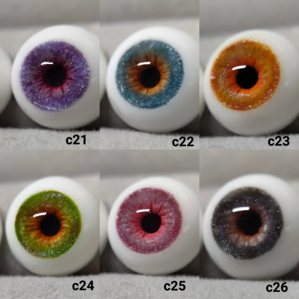 8/10/12/14/16/18mm pop ogen gips oogbol voor 1/8 1/6 1/4 1/3 Bjd pop speelgoed aankleden speelhuis pop accessoires, geen pop