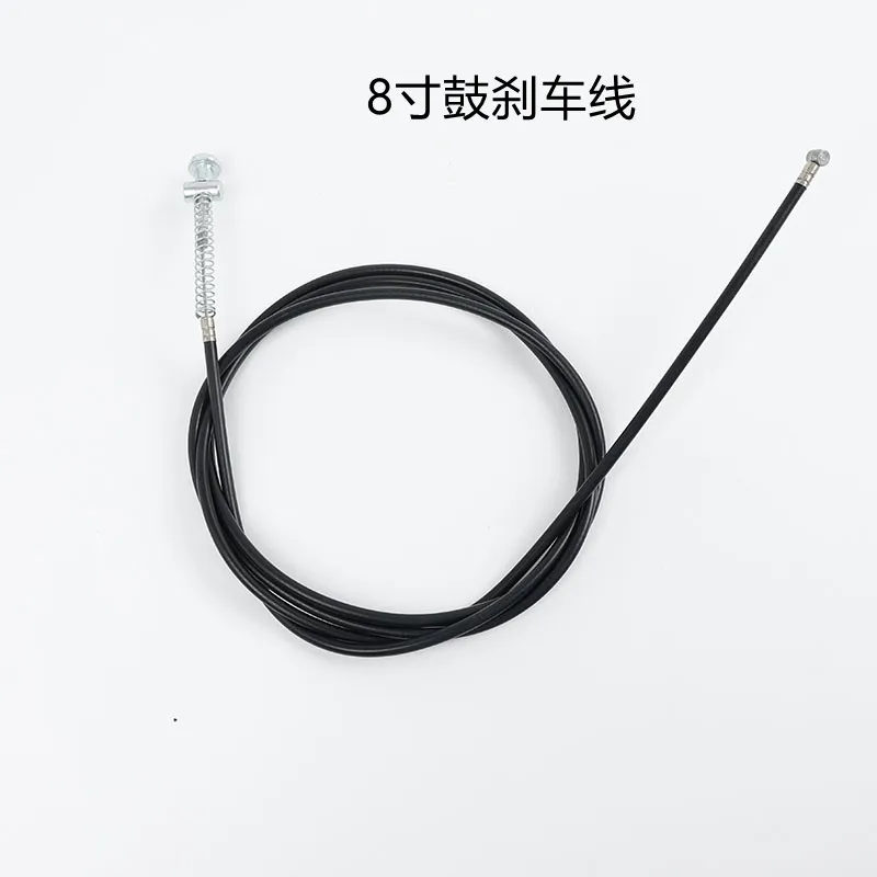 Universal 140cm 155cm 165cm  185cm Brake Cable Front Rear Drum Brake Line hickening Rear Wire Pull Wire for Scooter Moped Bike