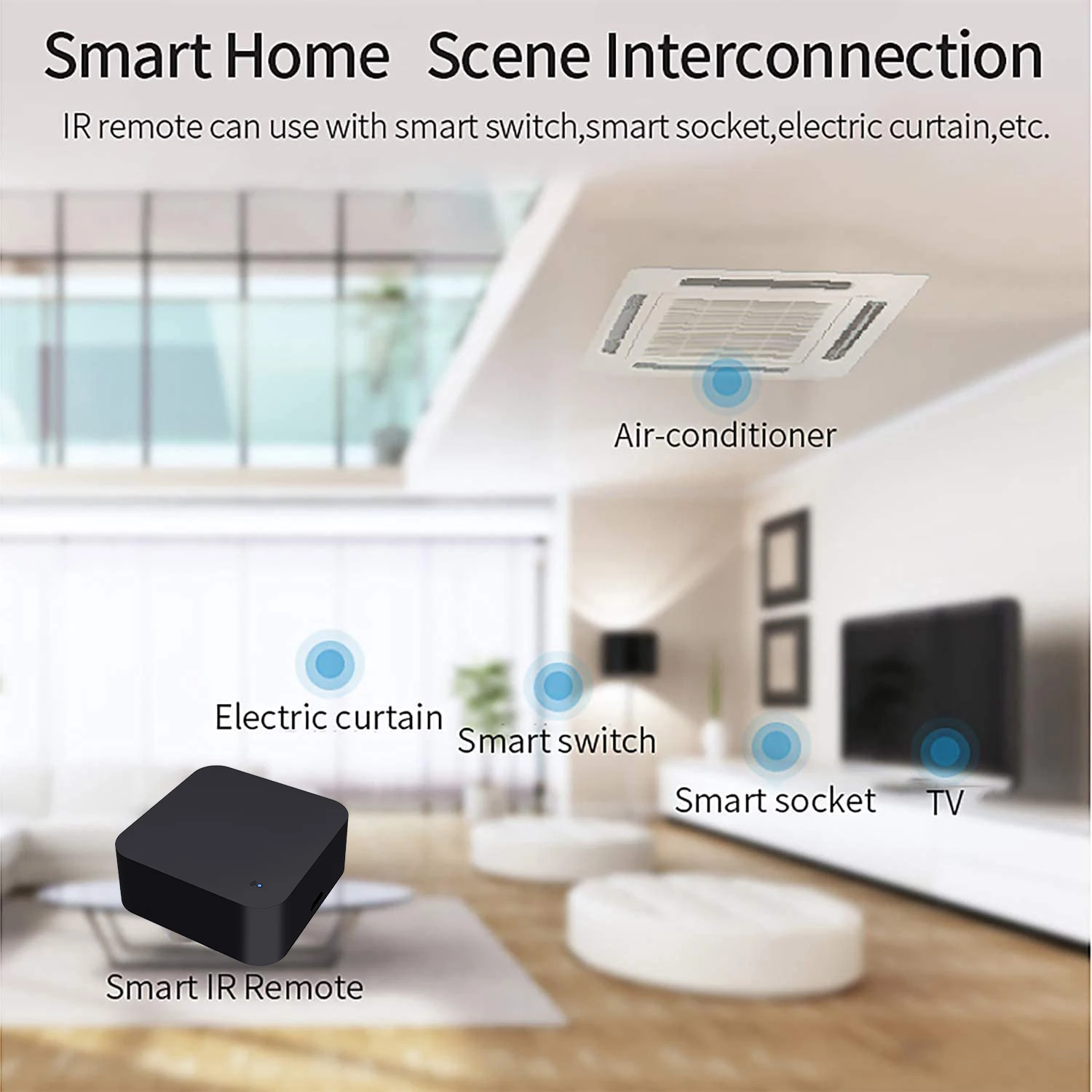 ZigBee Ir Blaster ZS06 Universal Infrared Remote Control for Alexa and Google Assistant Work with Tuya and Smart Life