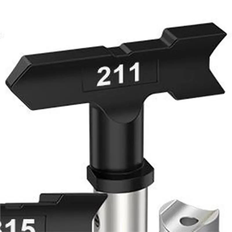 BYBS-pulverizador de pintura sin aire Compatible-boquillas de punta de pulverización reversibles 10 piezas-para Ve-Vor, Titan y la mayoría de los modelos