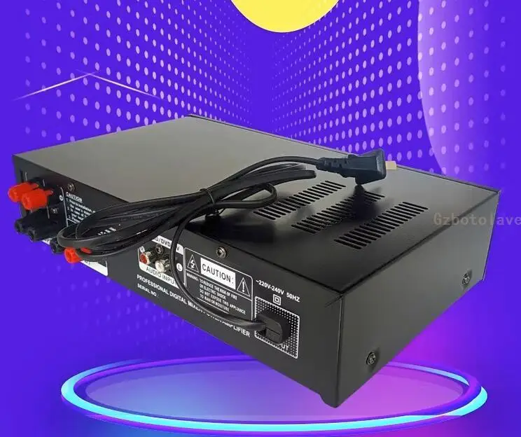 Imported tube high-power combination 2.1 amplifier board  three channels subwoofer HiFi amplifier  with NE5532 preamplifier