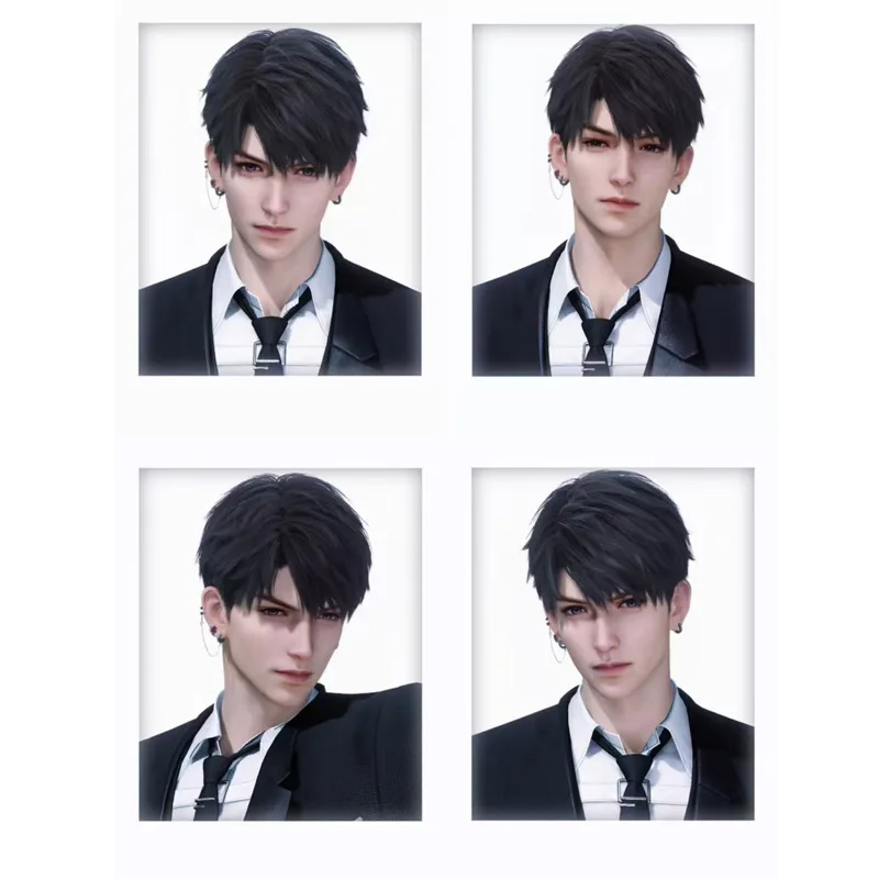 Love and Deep Space Game Character Peripheral Cards Simple High Beauty Charming Handsome Fan Gifts Collection Meaningful