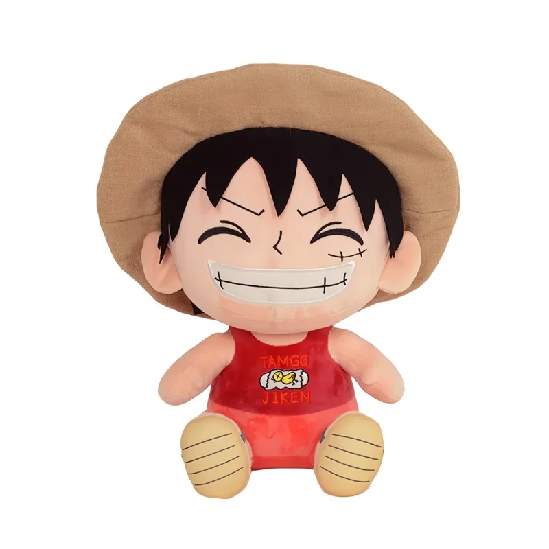 Original 25CM One Piece Anime Figures Cosplay Plush Toys Zoro Luffy Chopper Ace Law Cute Doll Cartoon Pendants Kids Xmas Gift