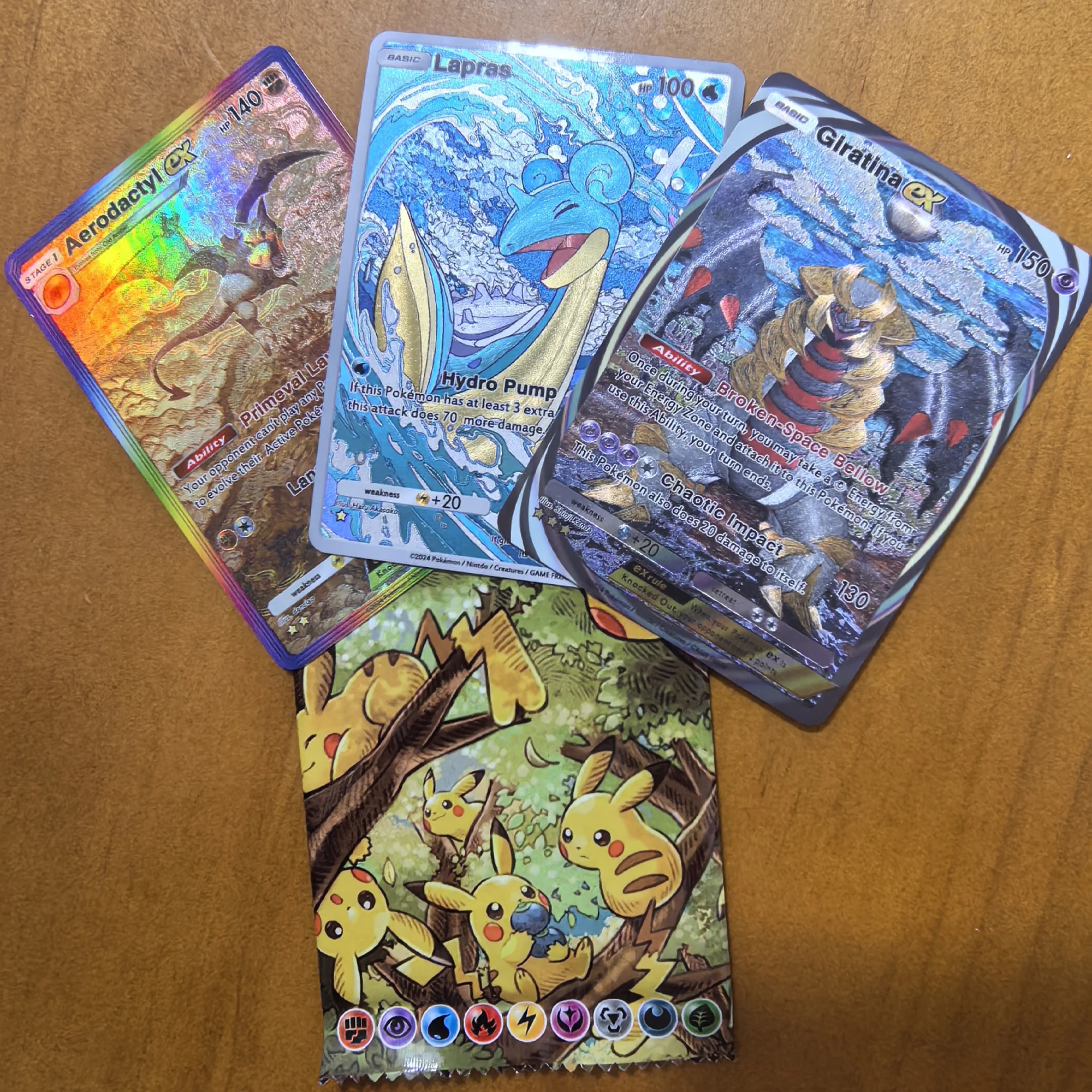 

PTCG английская серия POCKET Giratina Lillie Mew Charizard, случайная флэш-карта, классическая игра, коллекция аниме, карты, подарочная игрушка