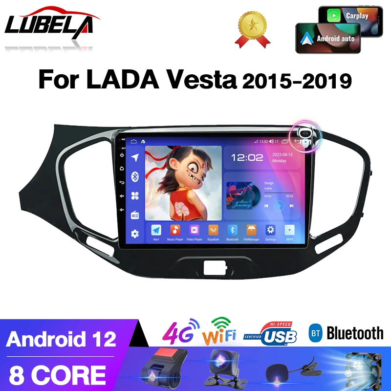 

2Din Android Car Audio Carplay Android Auto For LADA Vesta Cross Sport 2015 2016 2017 2018 2019 Radio Car DSP wifi GPS Autoradio