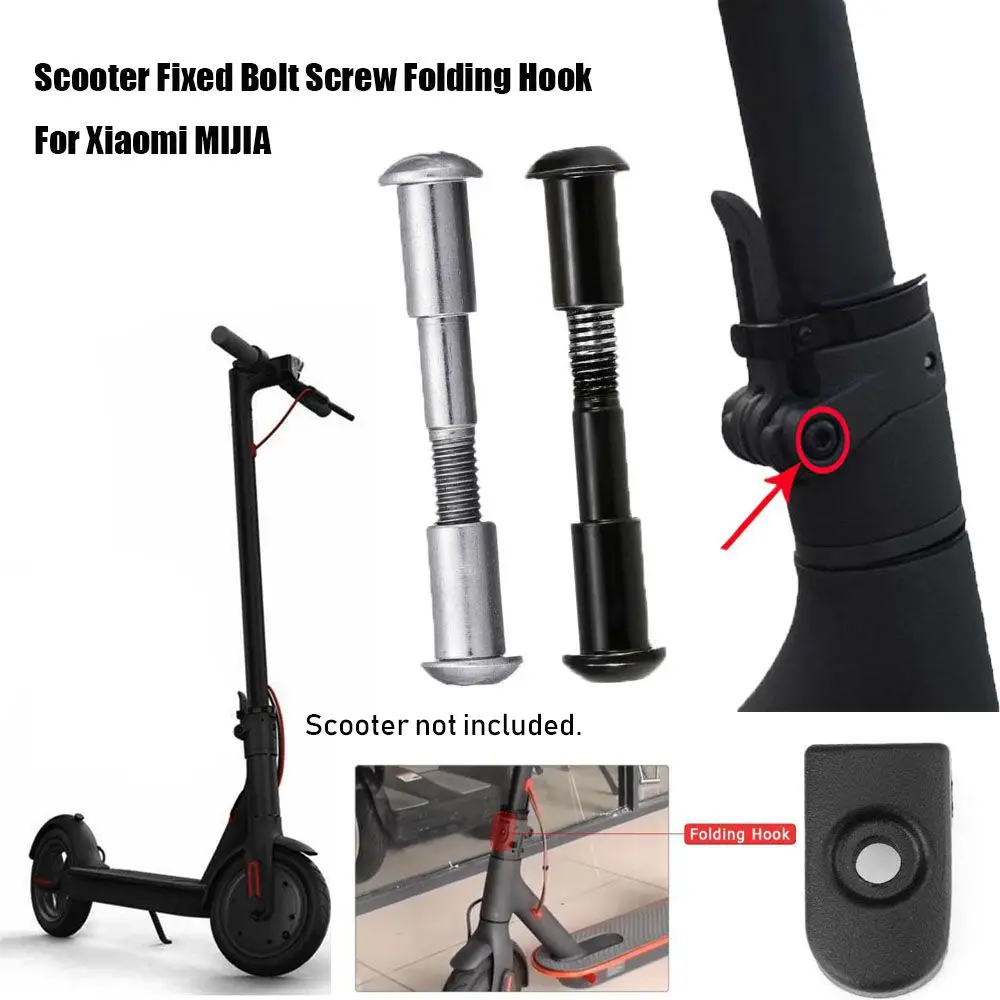 

Scooter Accessories Hardened Steel Lock Folding Pothook Hook Fixed Bolt Screws Hinge Repair Parts For Xiaomi MIJIA M365