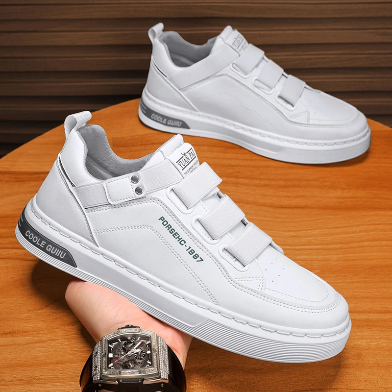 CYYTL Men Shoes New In Summer Casual Leather Male Sneakers Skateboard Sport Platform Fashion Outdoor Running Loafers Luxury Flat