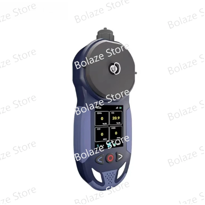 Portable adjustable four-in-one gas detector