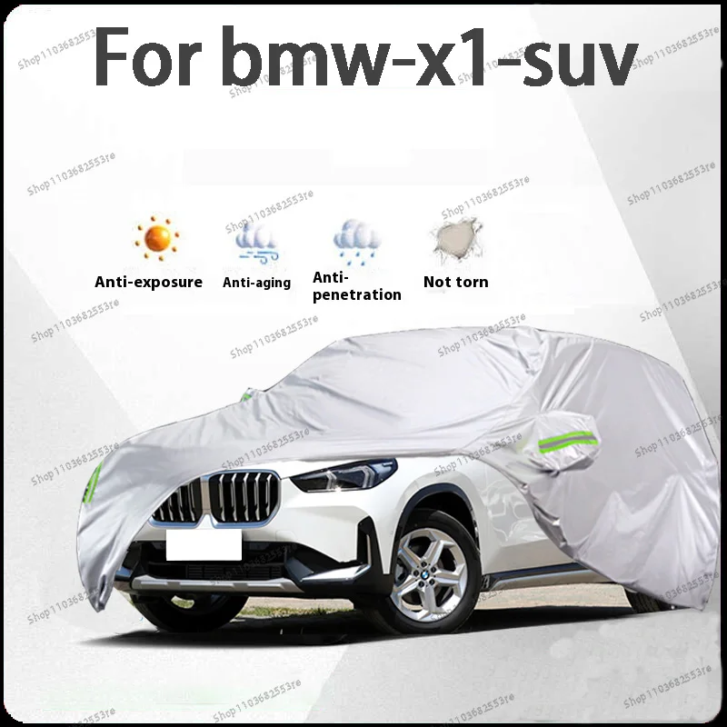 

Чехол для автомобиля BMW X1 Fit — водонепроницаемый, пылезащитный, солнцезащитный козырек (УФ), снегозащитный | Серебряное полное покрытие с защитой в течение всего дня