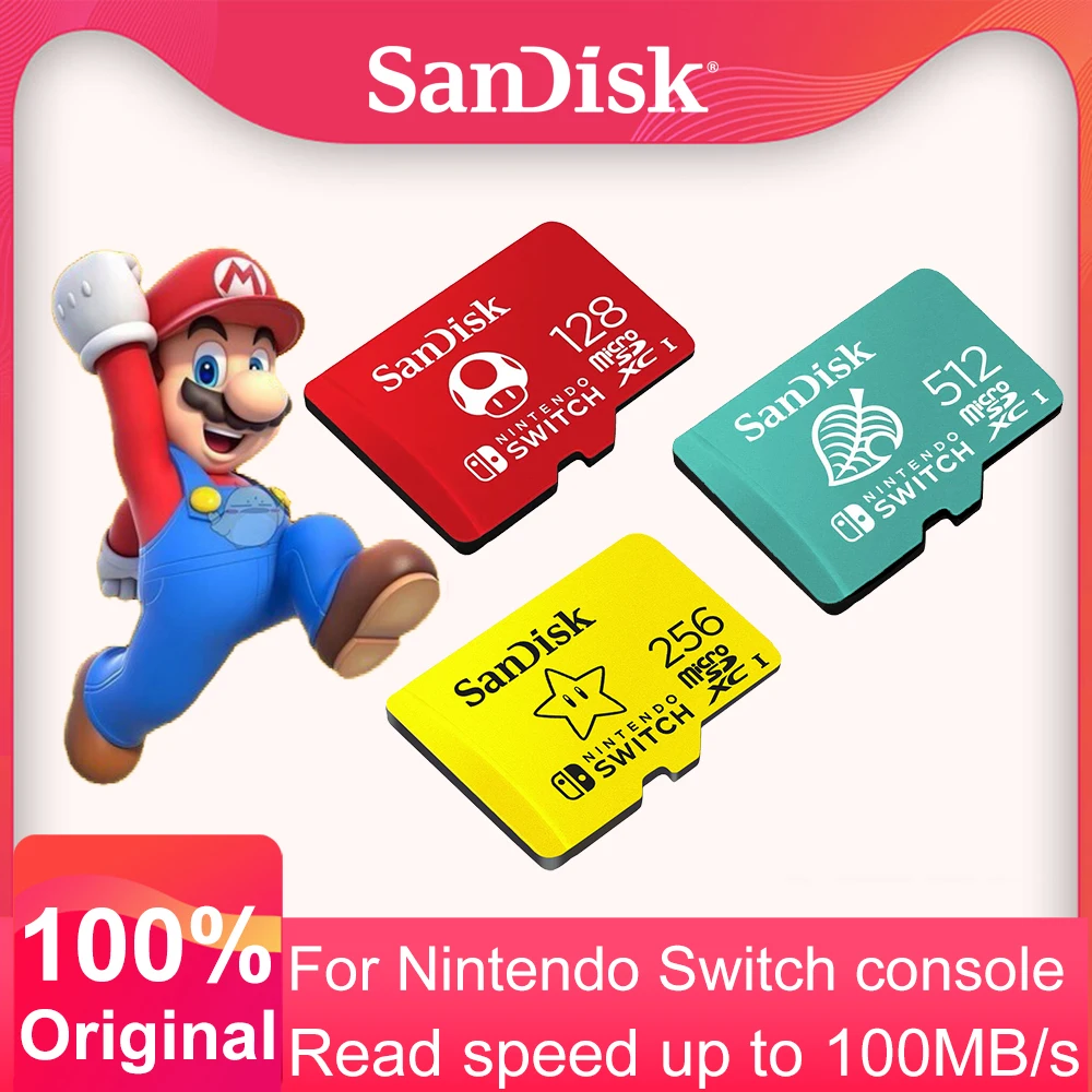 Was ist die beste switch sd karte für Spiele, Fotos und 4K-Videos auf der Nintendo Switch?