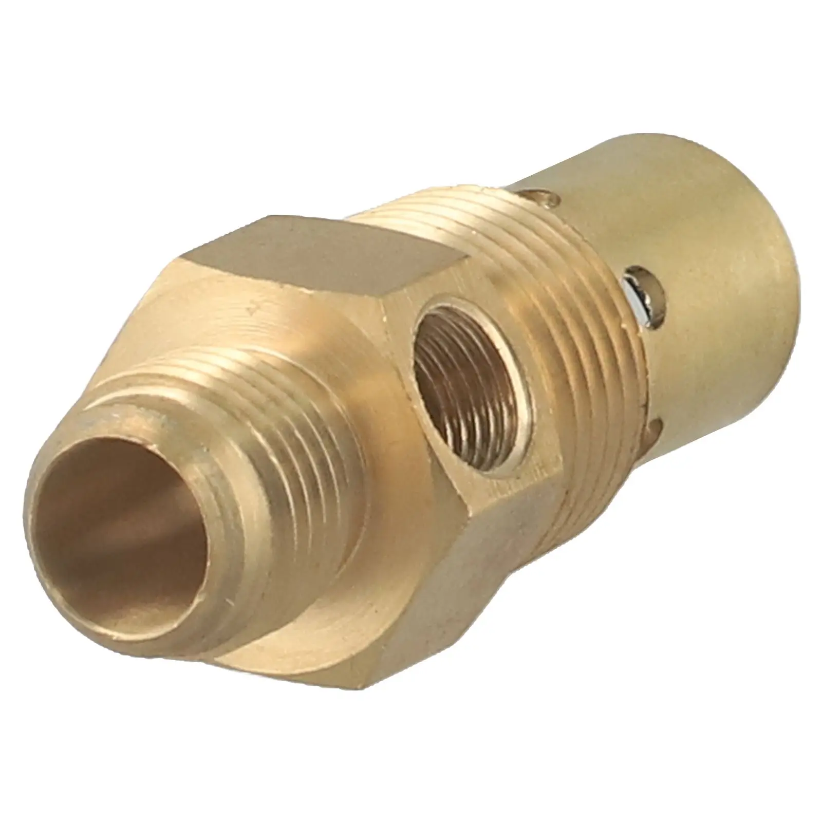 Efficient Brass Check Valve with Male Threads for Air Compressors Auto Release Functionality at High Pressures