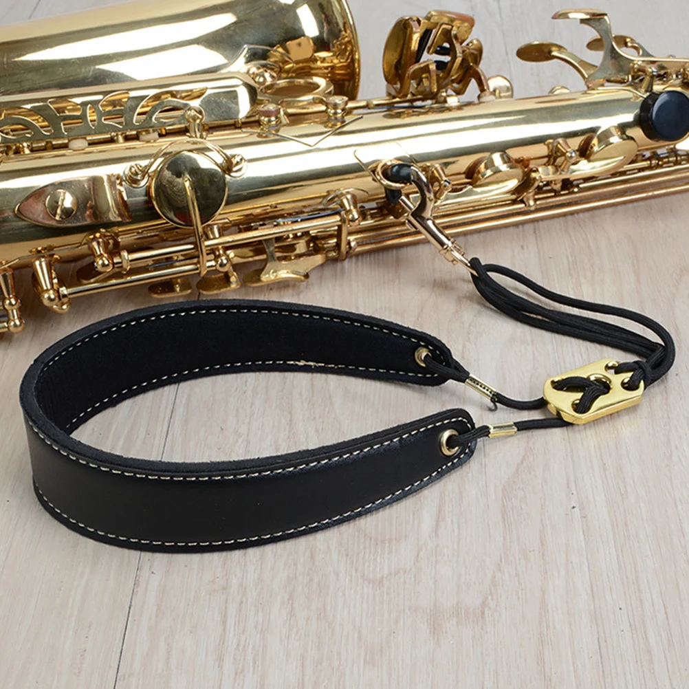 

3Pcs Saxophone Neck Strap Adjustable Alto Tenor Soprano Sax Replacement Ergonomic Comfortable Wearable Sax Neck Belt