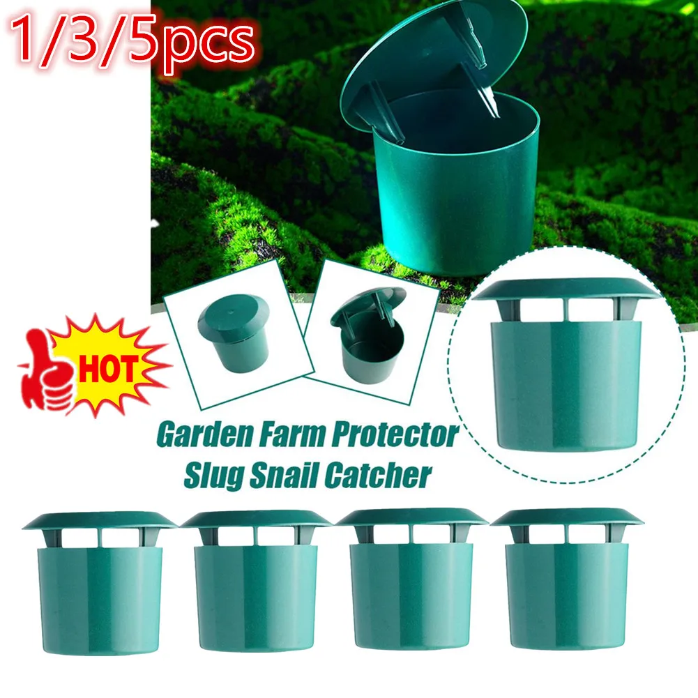 

Lot Garden Farm Protector Slug House Reject Animal Pest Repeller Snail Trap Catcher Gintrap Tools Snail Cage Eco-friendly