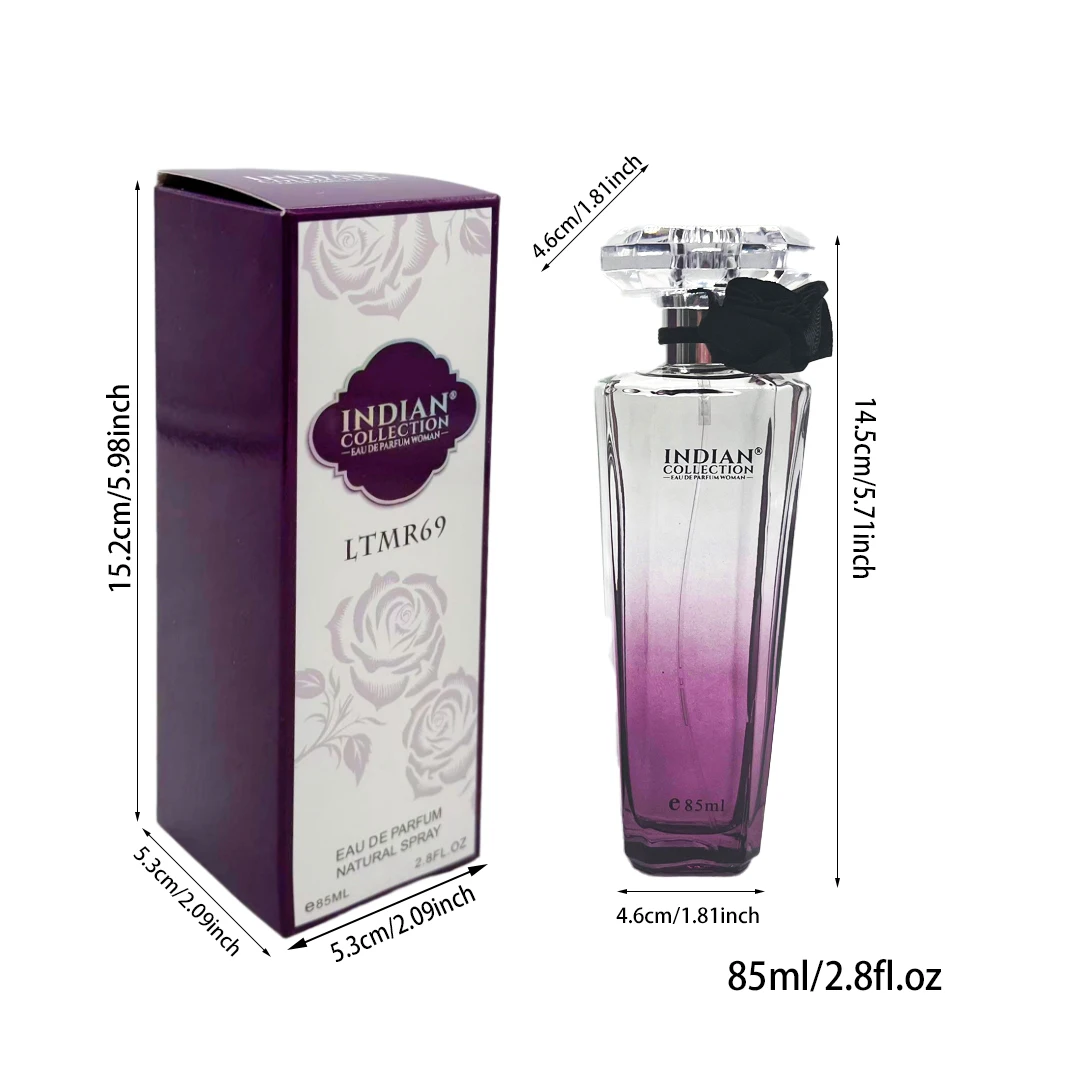 Roxo diamante 2.8oz, perfume original feminino frete grátis fragrância fresca de longa duração 85ml aprovado perfume feminino deusa stro