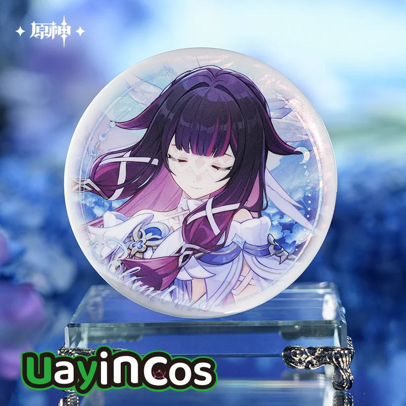

Официальный акриловый стенд Genshin Impact Колумбина Хипоселения, цветной бумажный значок-шикиси, украшение, аниме-фигурка, игрушка для детей