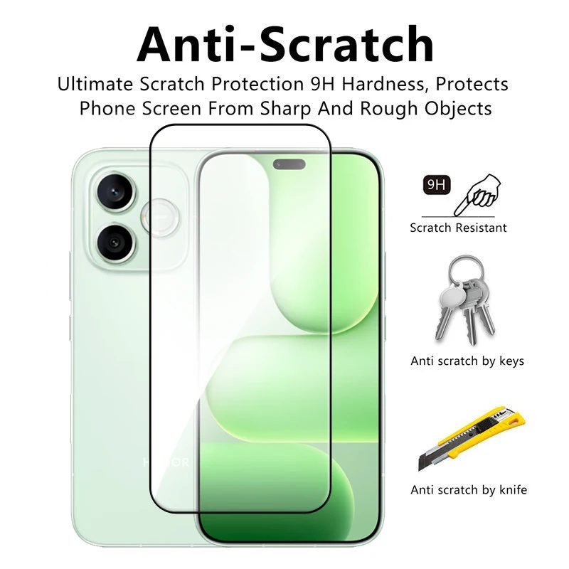 Für Honor 600 Lite 5G Glas Für Honor 600 Lite gehärtetes Glas 2.5D Vollflächiger Klebe-Displayschutz Für Honor 600 Lite Objektivfolie – Detail 5