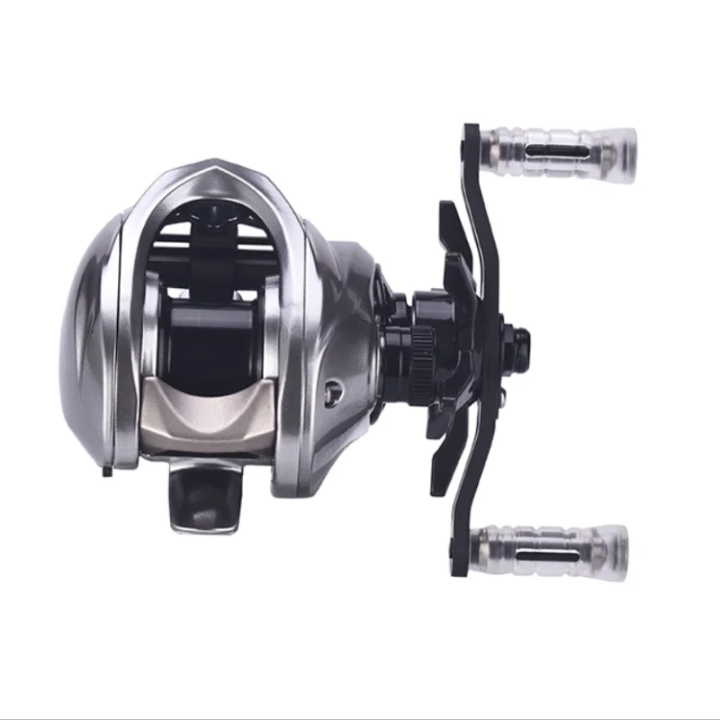 Imagem -05 - Lagarto Baitcasting Reel Alça de Carbono de Alta Resistência Massa com Carretel Suave Apenas 117g Leve