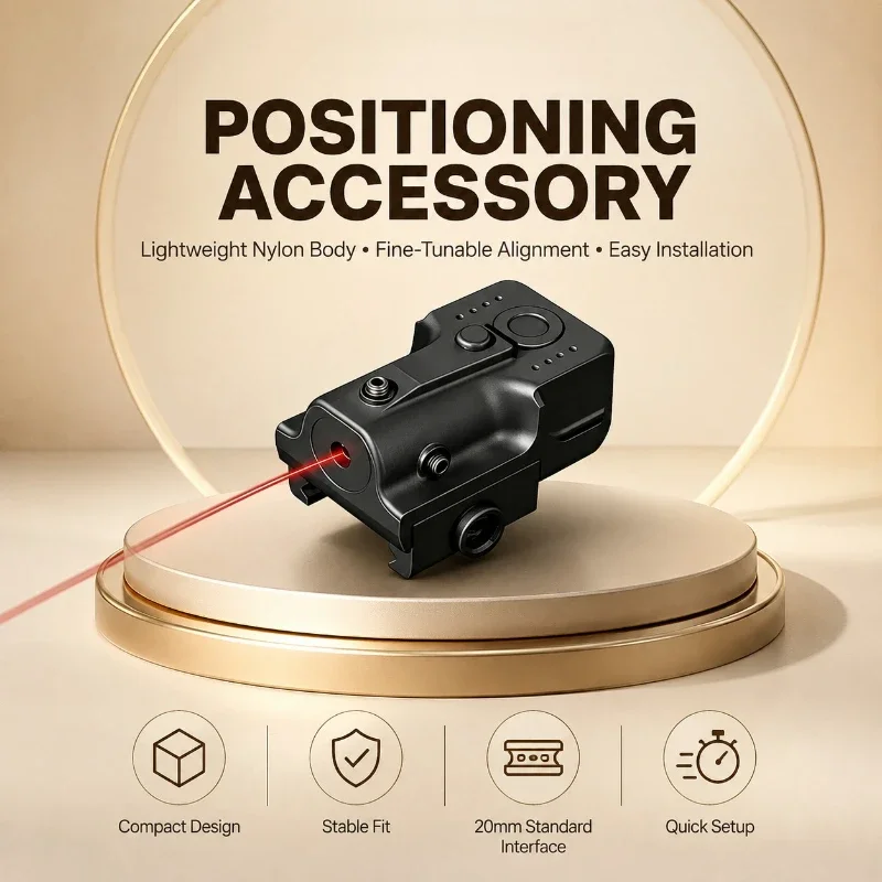 Wearproof Nylon Auxiliary Adjustable Design Compatible With Standard 20mm Mount Rail Low-profile Underslung Arrangement