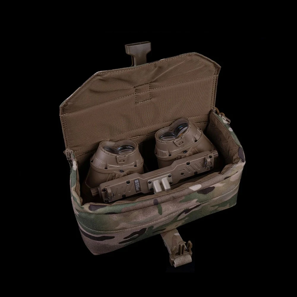

GPNVG-18 Чехол для хранения очков ночного видения NVG Тактические очки Губка Pad Амортизируемая защитная сумка MOLLE
