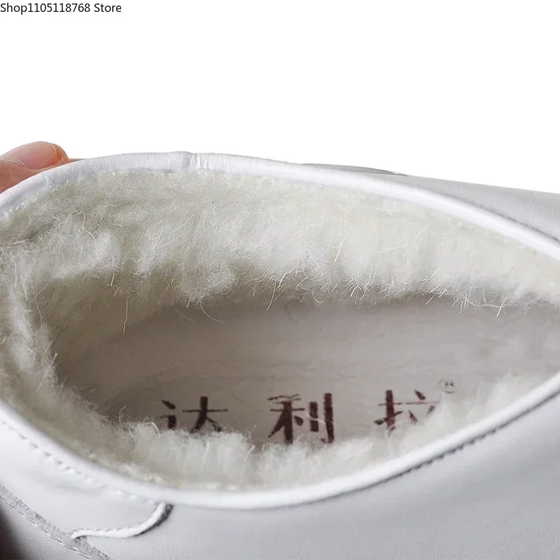 الشتاء رشاقته جلد طبيعي الكونغ فو تاي تشي أحذية فنون الدفاع عن النفس جلد البقر وتر القاع