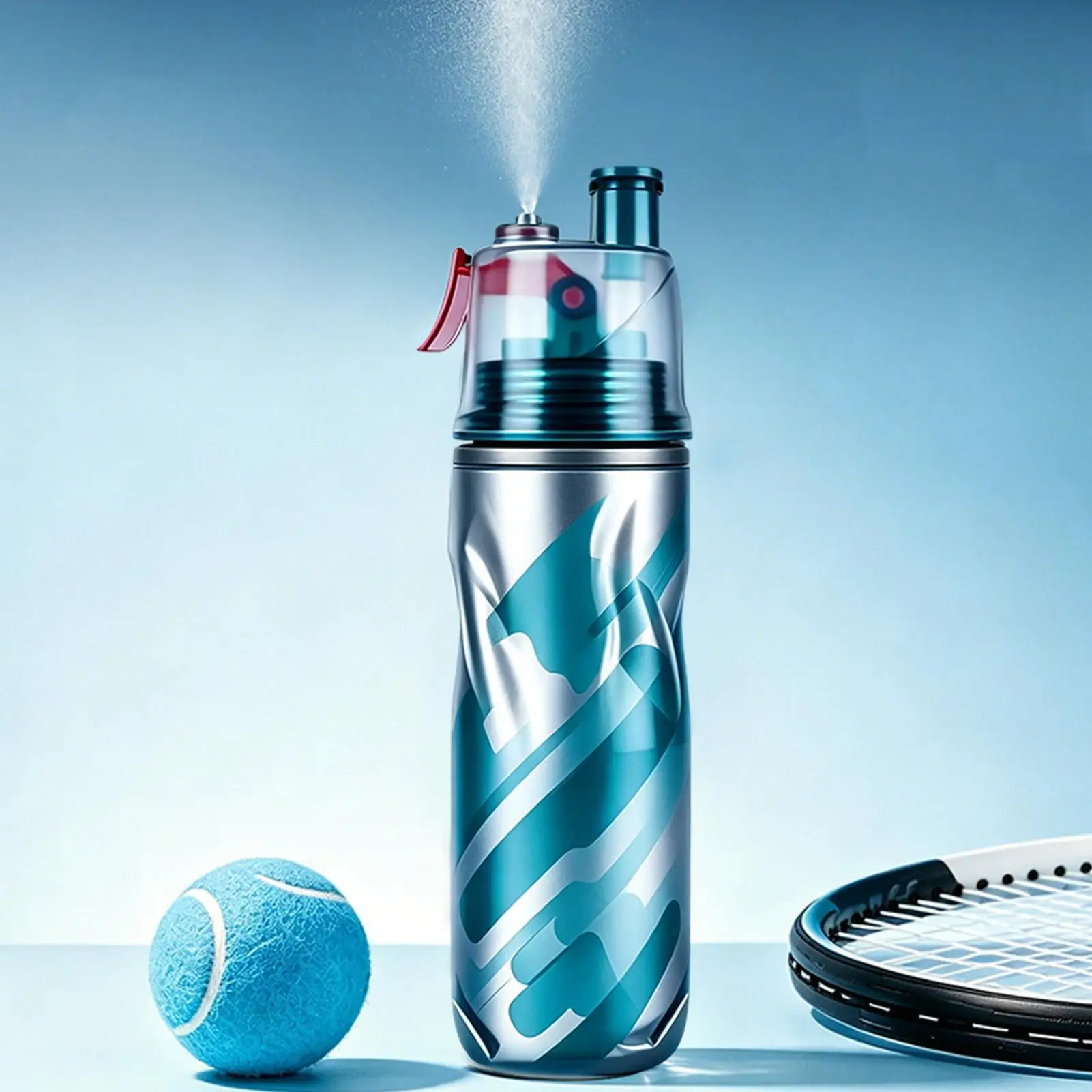 

Portable Water Bottle Insulated Drinking Container Sports Water Cup For Women Men Hikers Cyclists Anglers Athletes Travelers